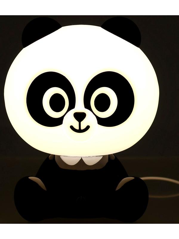 Лампа - ночник «Панда», световые эффекты, работает от сети