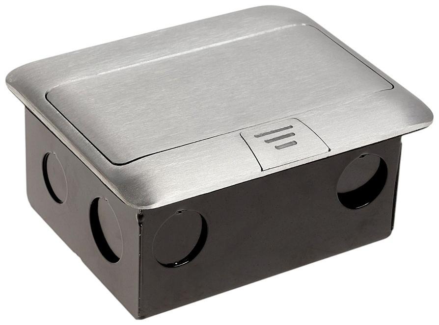 Розетка выдвижная, 16 А, двухместная