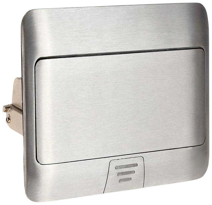 Розетка выдвижная, 16 А, двухместная