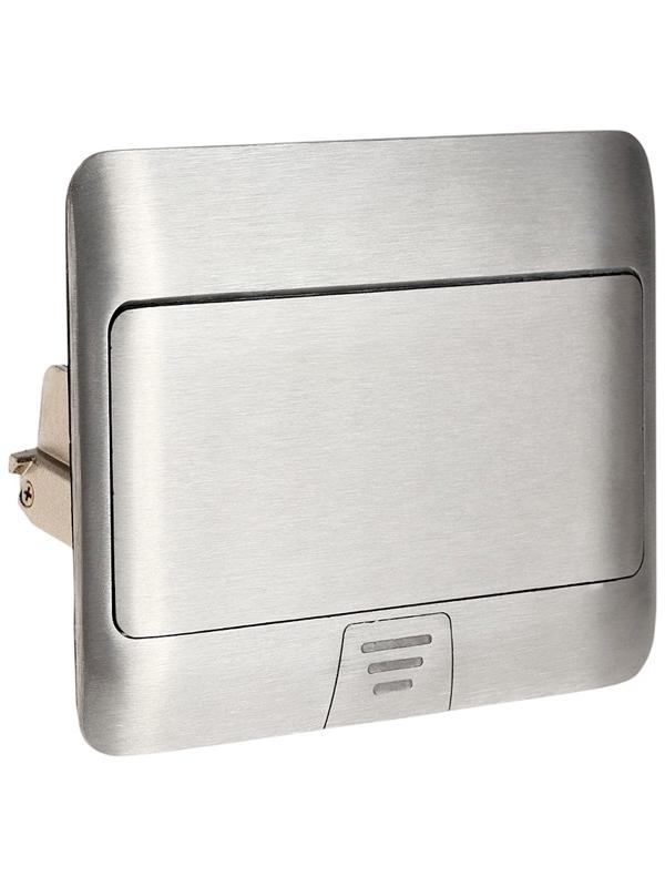 Розетка выдвижная, 16 А, двухместная