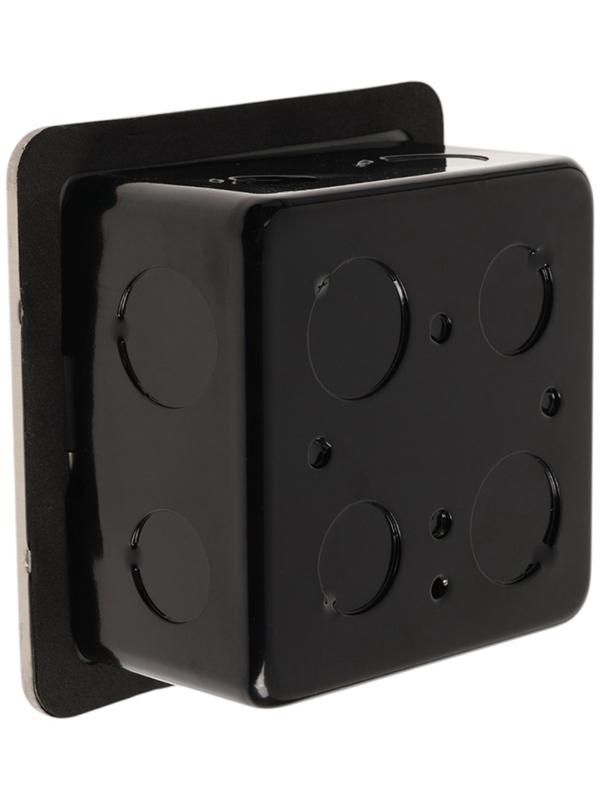 Розетка выдвижная, 16 А, одноместная, серебристая