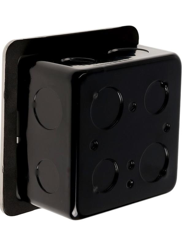 Розетка выдвижная, 16 А, одноместная, USB + Type-C, серебристая