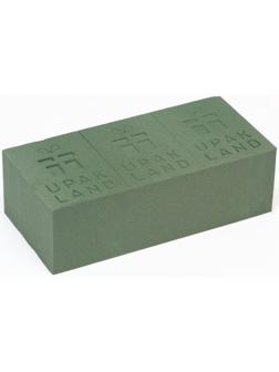 Губка флористическая для живых цветов UPAK LANd=22.5×10.5×7 см