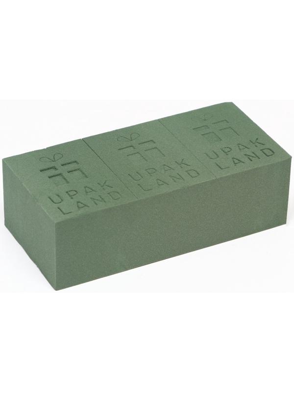 Губка флористическая для живых цветов UPAK LANd=22.5×10.5×7 см