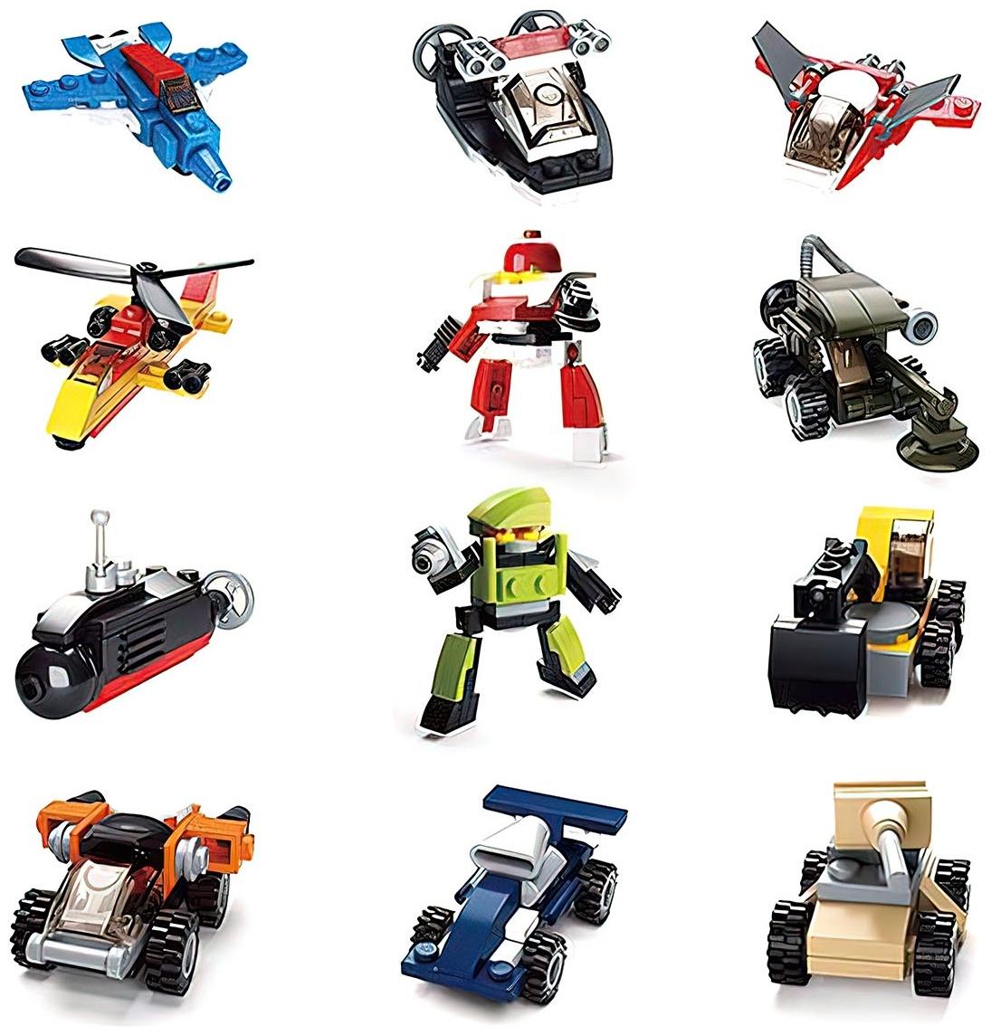 Конструктор Транспорт «Подводная лодка», 26 деталей