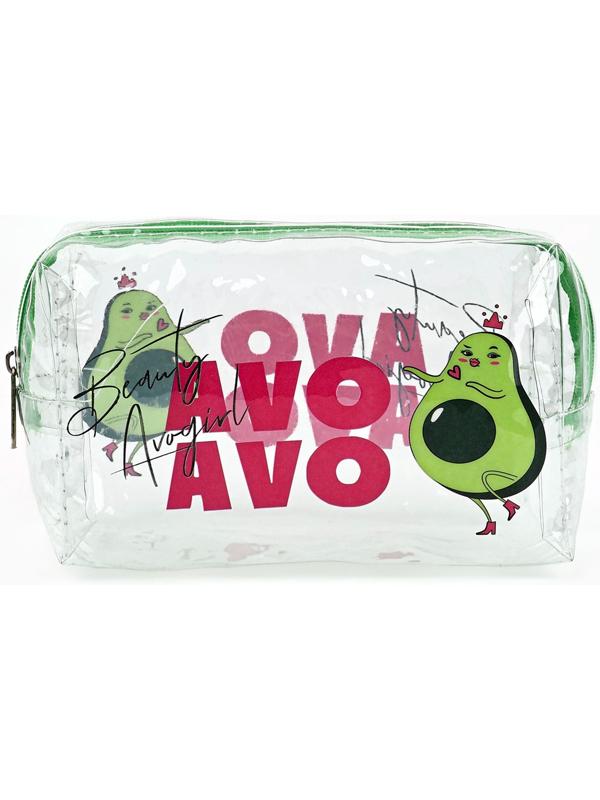 Пенал - косметичка «Avokado beauty», 14 х 8 см, ПВХ