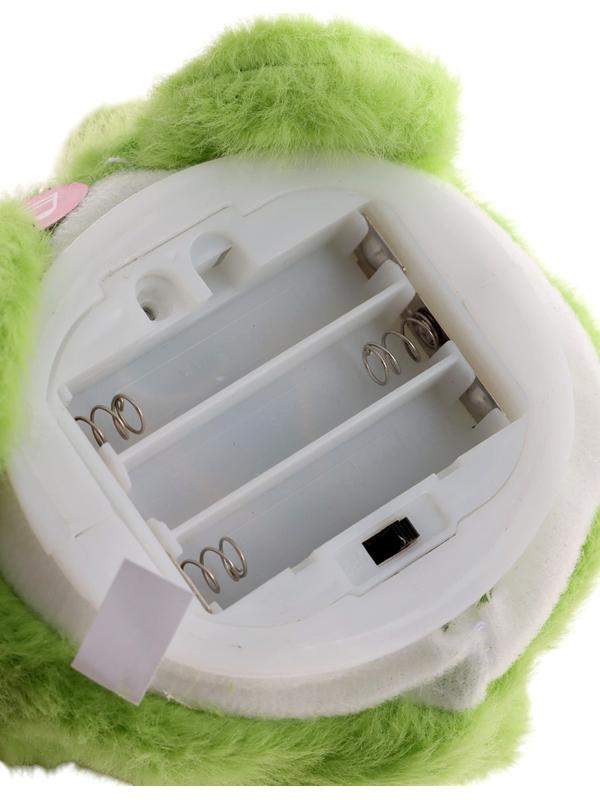 Интерактивная игрушка - повторюшка «Малыш Кваки», звук, повторяет слова, танцует