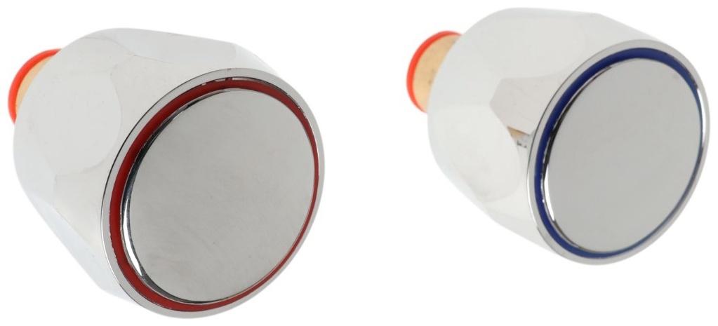 Набор ручек для смесителя ZEIN Z002K, с латунной кран-буксой 1/2