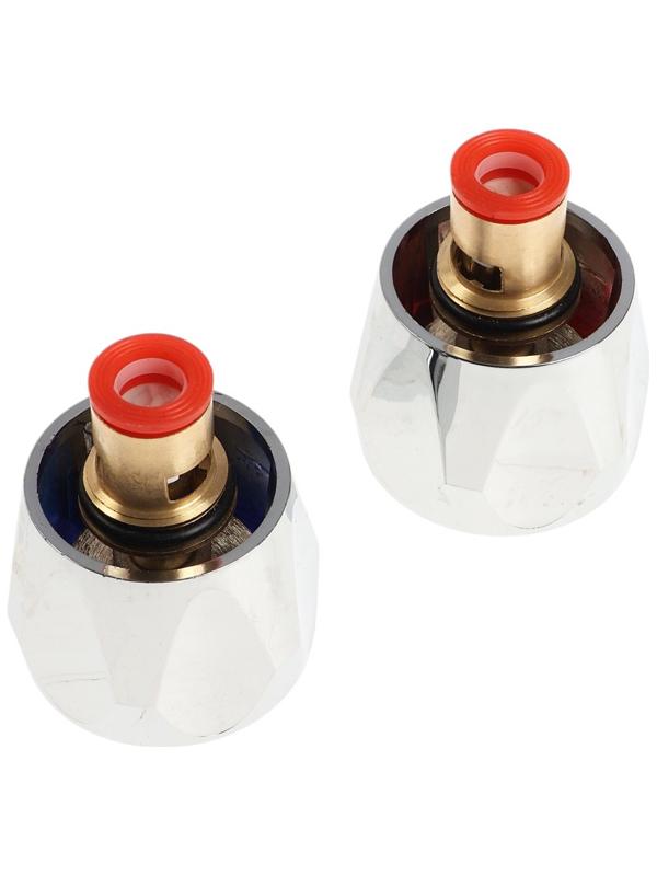 Набор ручек для смесителя ZEIN Z002K, с латунной кран-буксой 1/2