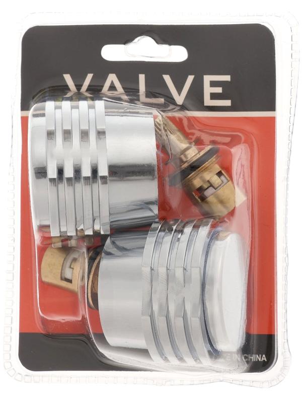 Набор ручек для смесителя ZEIN Z004K, с латунной кран-буксой 1/2