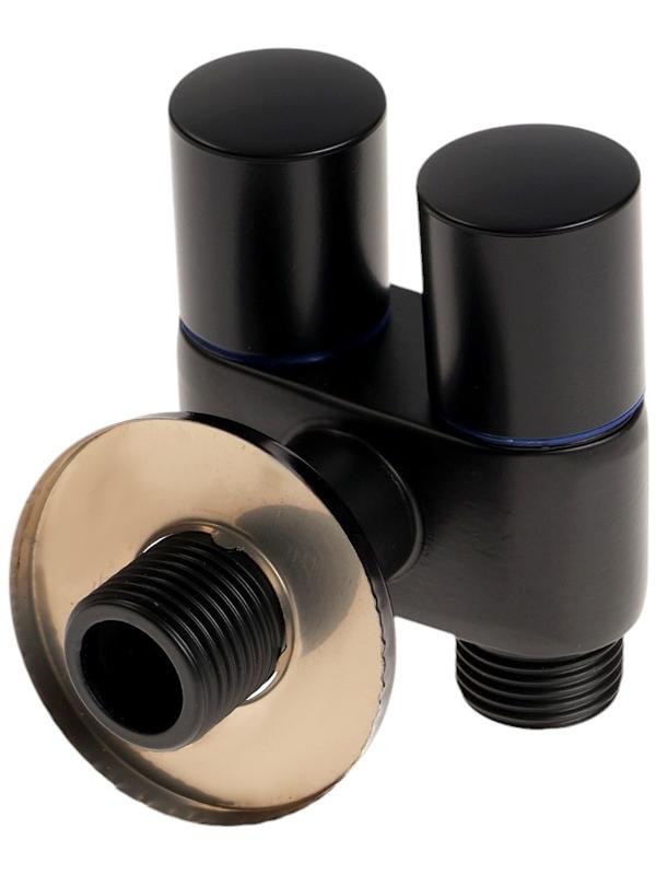 Кран двойной ZEIN engr, 1/2