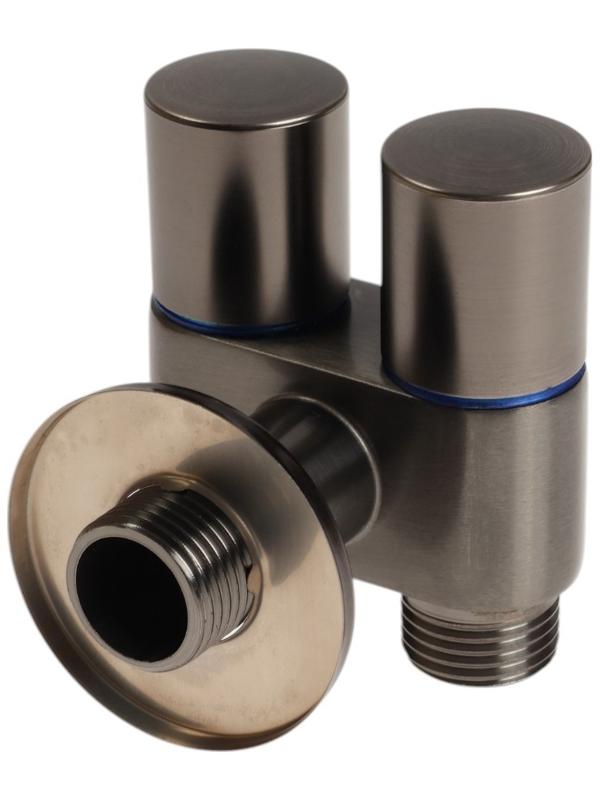 Кран двойной ZEIN engr, 1/2