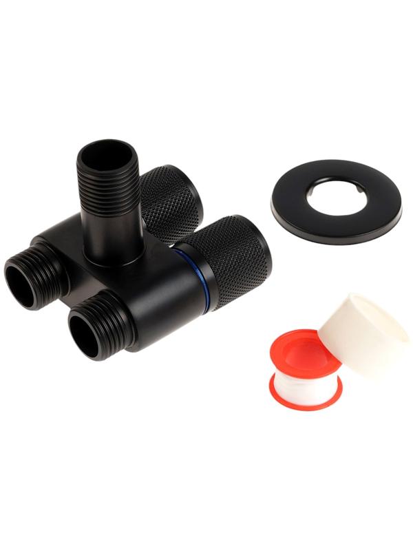 Кран двойной ZEIN engr, 1/2