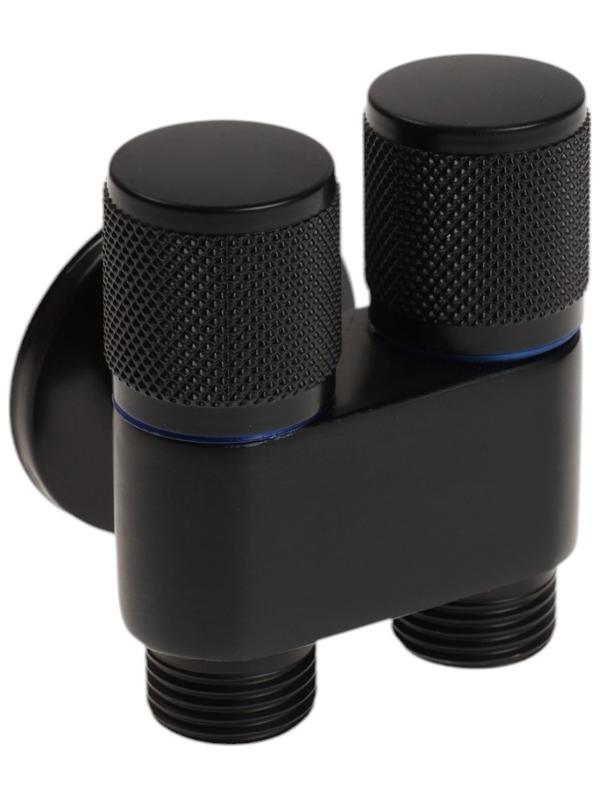 Кран двойной ZEIN engr, 1/2