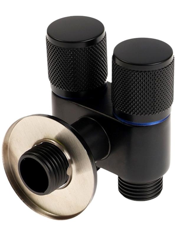 Кран двойной ZEIN engr, 1/2