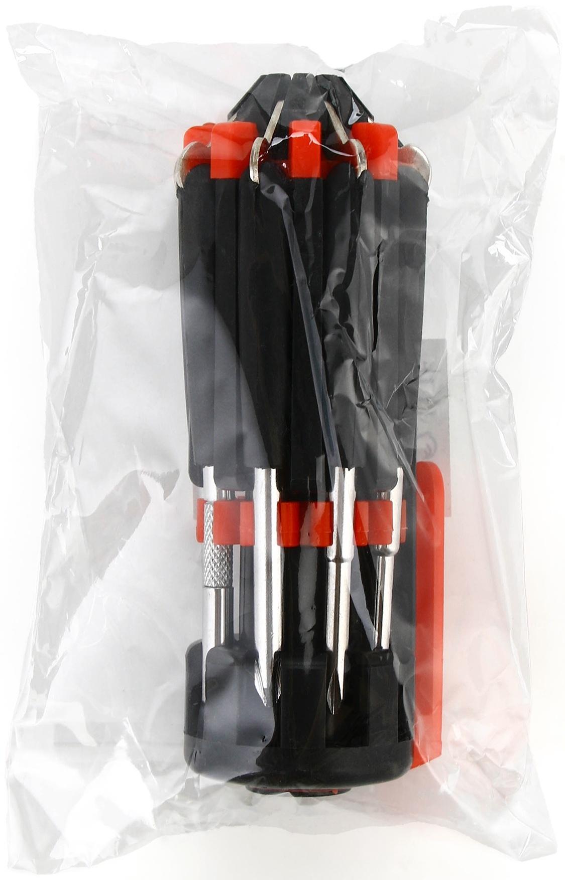 Фонарик-мультитул, 8 в 1, 12 см