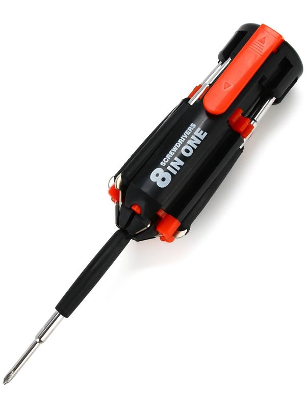 Фонарик-мультитул, 8 в 1, 12 см