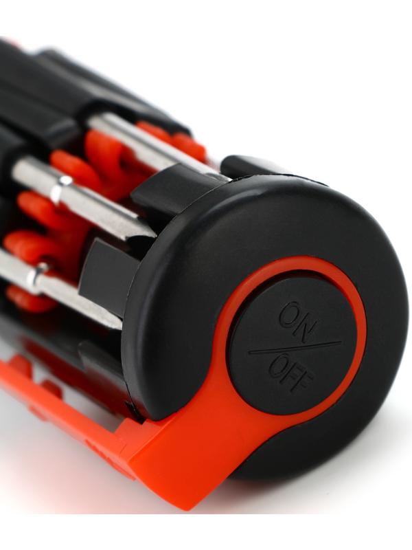 Фонарик-мультитул, 8 в 1, 12 см