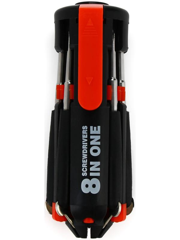 Фонарик-мультитул, 8 в 1, 12 см