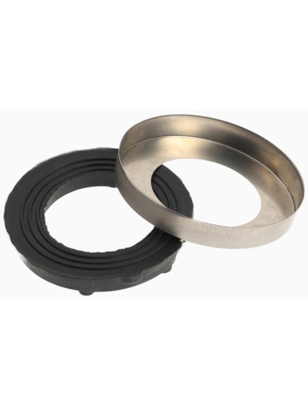 Подиум для смесителя, внешний диаметр 53 мм, внутренний диаметр 32 мм, с прокладкой, сатин