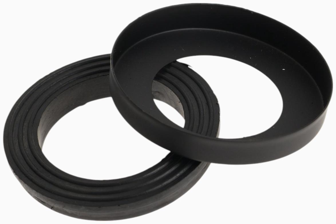 Подиум для смесителя, внешний диаметр 53 мм, внутренний диаметр 32 мм, с прокладкой, черный