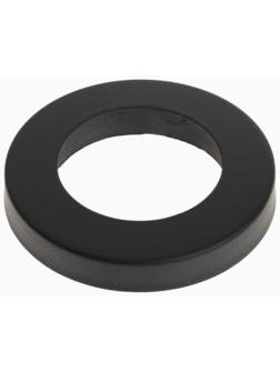 Подиум для смесителя, внешний диаметр 53 мм, внутренний диаметр 32 мм, с прокладкой, черный