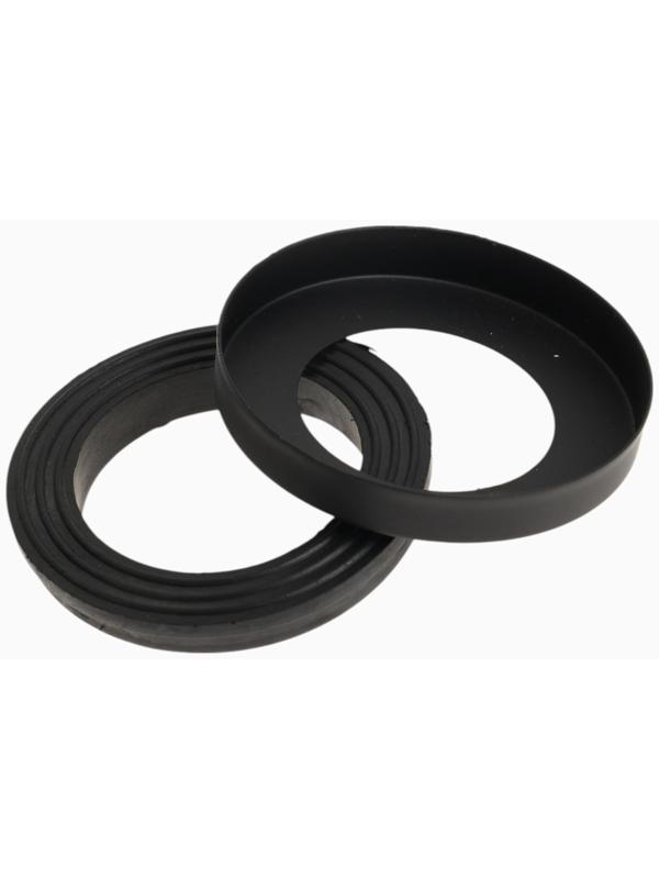 Подиум для смесителя, внешний диаметр 53 мм, внутренний диаметр 32 мм, с прокладкой, черный