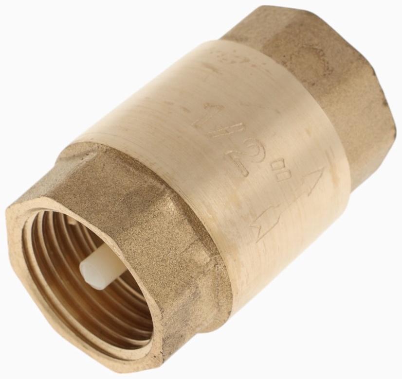 Клапан обратный ZEIN, 1/2‘‘, пластиковый сердечник