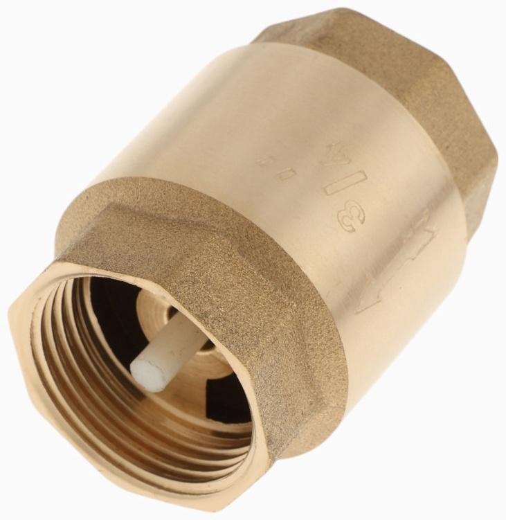 Клапан обратный ZEIN, 3/4‘‘, пластиковый сердечник