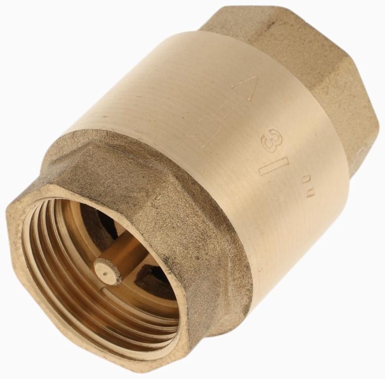 Клапан обратный ZEIN, 3/4‘‘, латунный сердечник