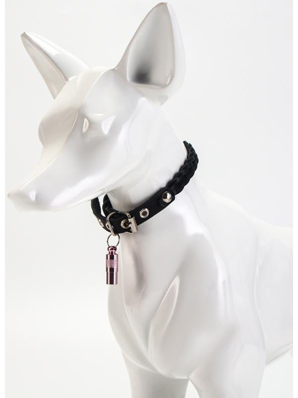 Адресник-капсула под записку, 0,9 х 2,75 см, розовый