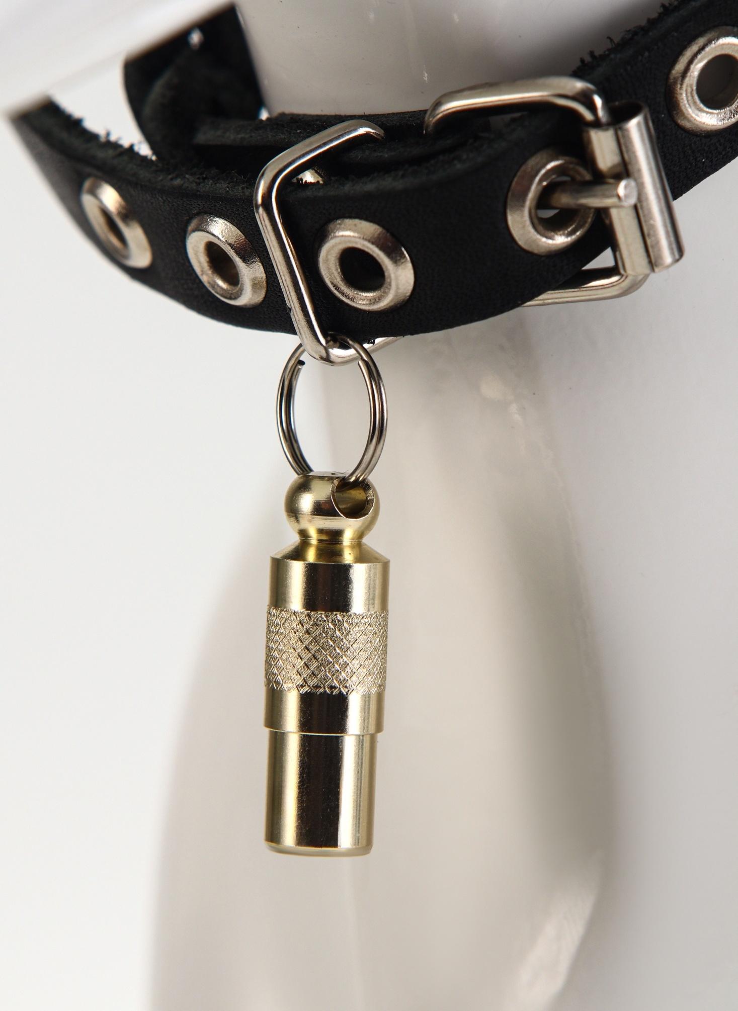 Адресник-капсула под записку, 0,9 х 2,75 см, фасовка 6 шт, микс