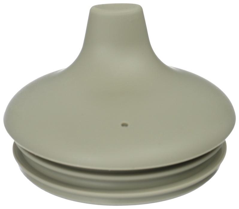 Поильник силиконовый с носиком, с ручками 6+ мес, 200мл, серый, Крошка Я