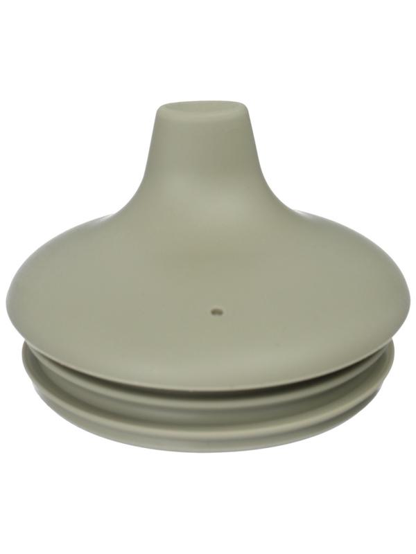 Поильник силиконовый с носиком, с ручками 6+ мес, 200мл, серый, Крошка Я