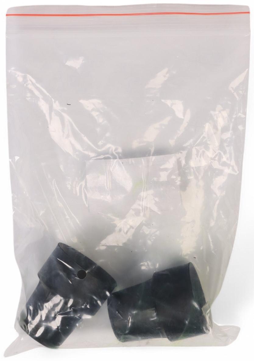 Набор наконечников для костылей, трости, 16 мм, 2 шт.