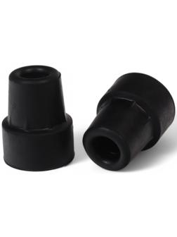 Набор наконечников для костылей, трости, 16 мм, 2 шт.