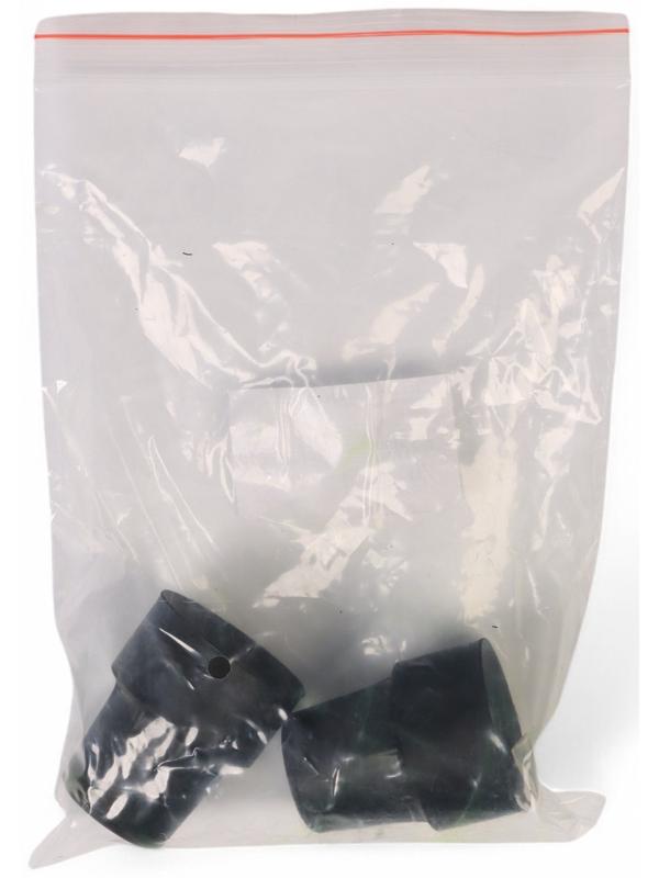 Набор наконечников для костылей, трости, 16 мм, 2 шт.