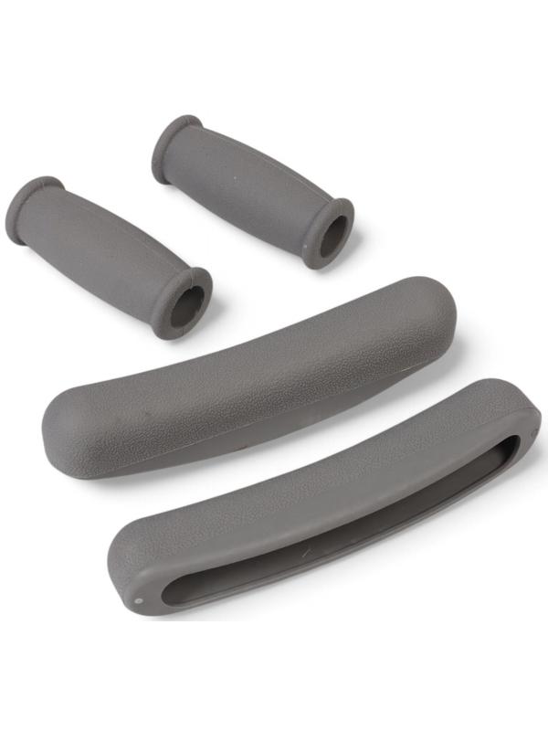 Набор накладок для подмышечных костылей, 4 предмета, серые