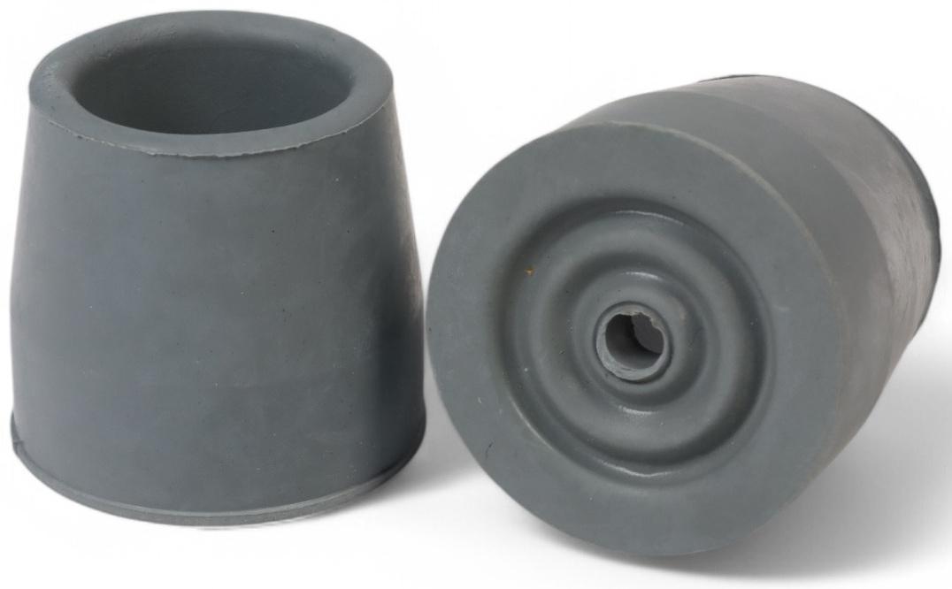 Набор усиленных наконечников для костылей, трости, усилен шайбой, 28 мм, 2 шт.