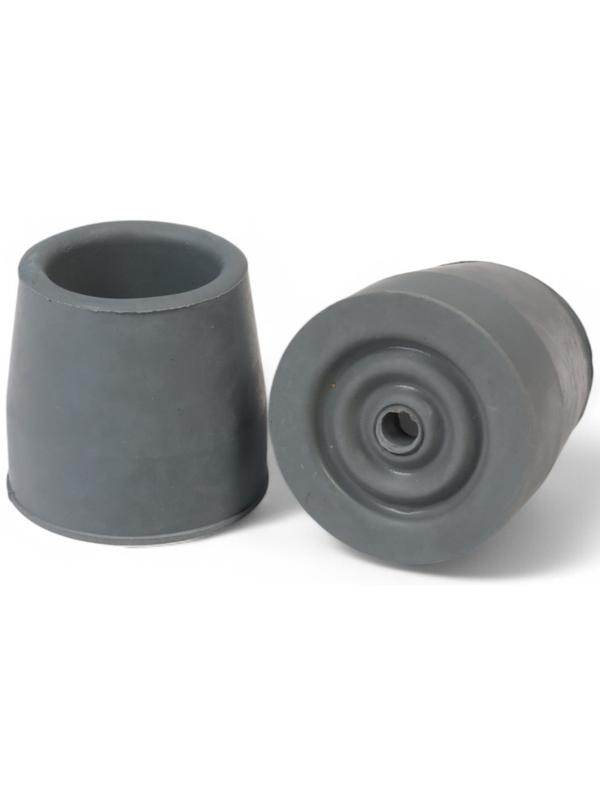 Набор усиленных наконечников для костылей, трости, усилен шайбой, 28 мм, 2 шт.