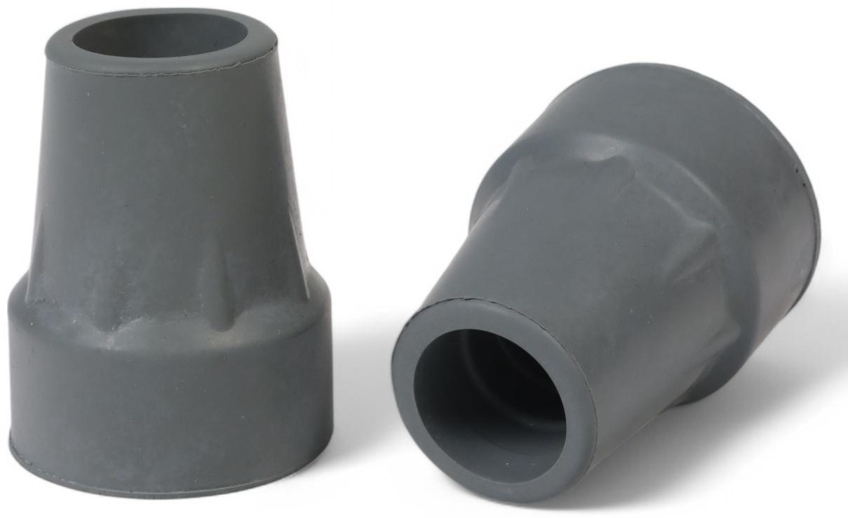 Набор усиленных наконечников для костылей, трости, усилен шайбой, 22 мм, 2 шт.