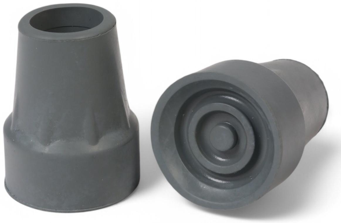 Набор усиленных наконечников для костылей, трости, усилен шайбой, 22 мм, 2 шт.