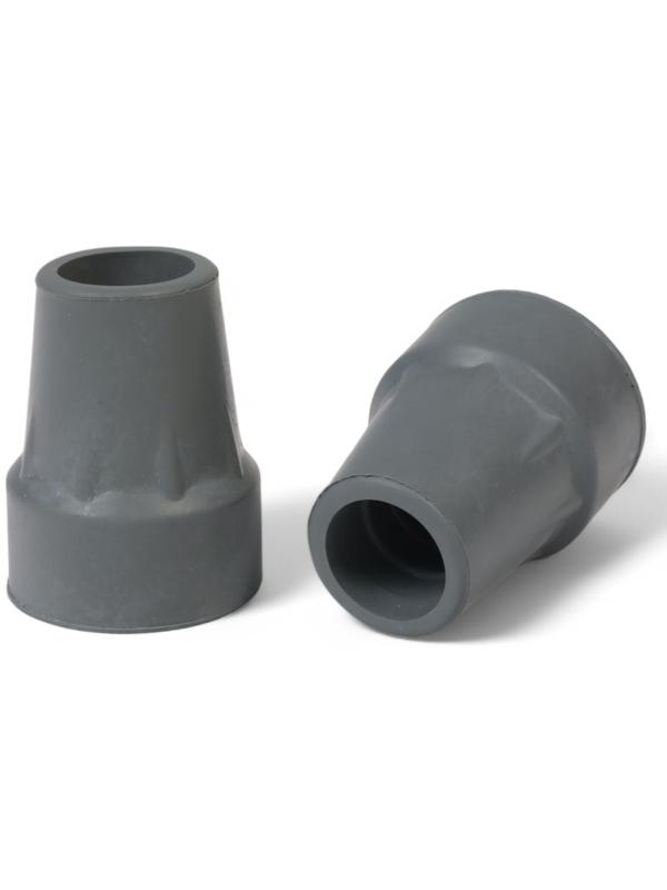 Набор усиленных наконечников для костылей, трости, усилен шайбой, 22 мм, 2 шт.