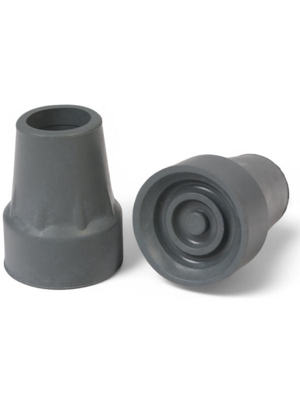 Набор усиленных наконечников для костылей, трости, усилен шайбой, 22 мм, 2 шт.