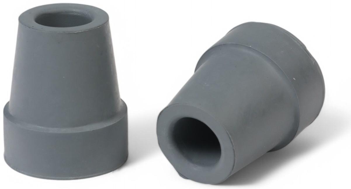 Набор усиленных наконечников для костылей, трости, усилен шайбой, 19 мм, 2 шт.