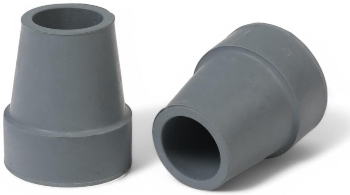 Набор усиленных наконечников для костылей, трости, усилен шайбой, 22 мм, 2 шт.