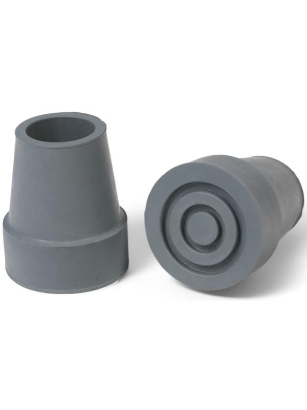 Набор усиленных наконечников для костылей, трости, усилен шайбой, 22 мм, 2 шт.