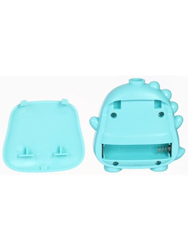 Маникюрный набор «Детский триммер для ногтей. Динозаврик», 3 сменнные насадки, от 0мес.