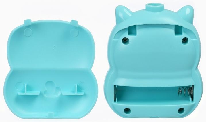 Маникюрный набор «Детский триммер для ногтей. Совушка», 3 сменнные насадки, от 0мес.