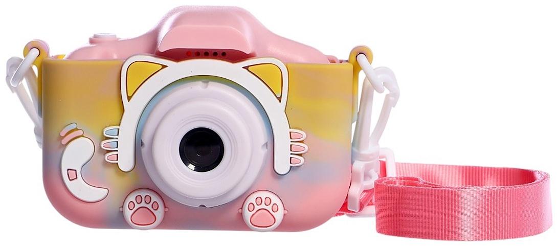 Игровой набор «Классный подарок», наушники складные с подсветкой, фотоаппарат, планшет для рисования